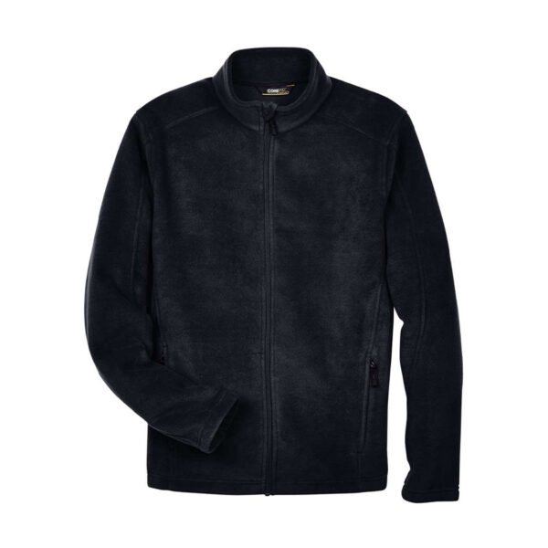 88190 | Core365 Men's Black Journey Fleece Jacket