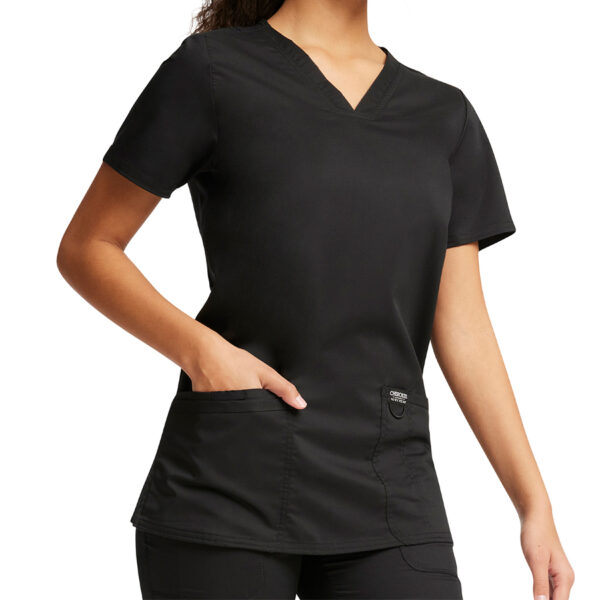 WW620 | WW Revolution Women's Black V-Neck Top