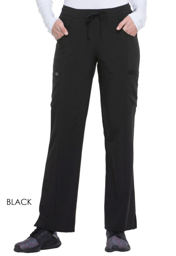 DK 010 Women's Mid Rise Straight Leg Drawstring Pants
