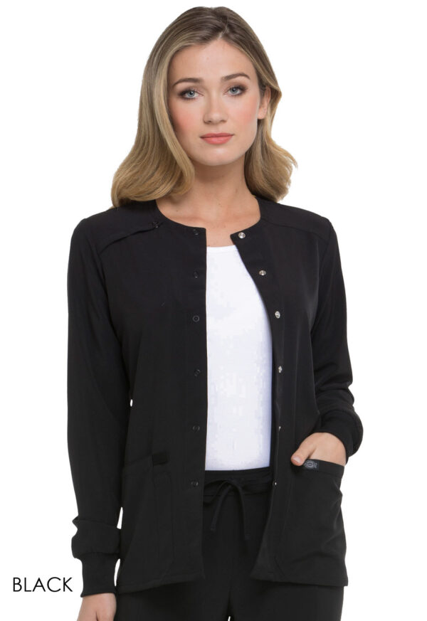 DK 305 Women's Snap Front Warm-up Jacket
