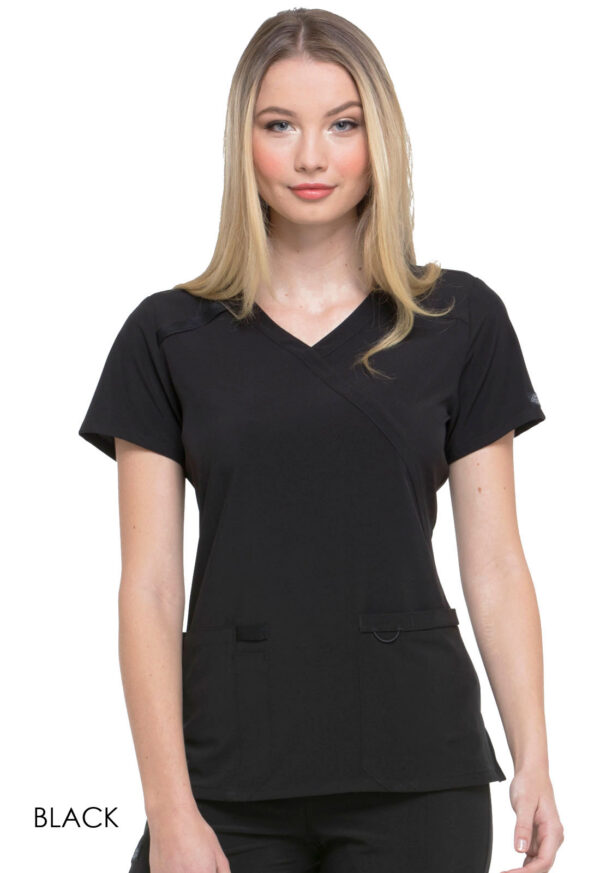 DK625 Dickies EDS Essentials Women's Mock Wrap Top