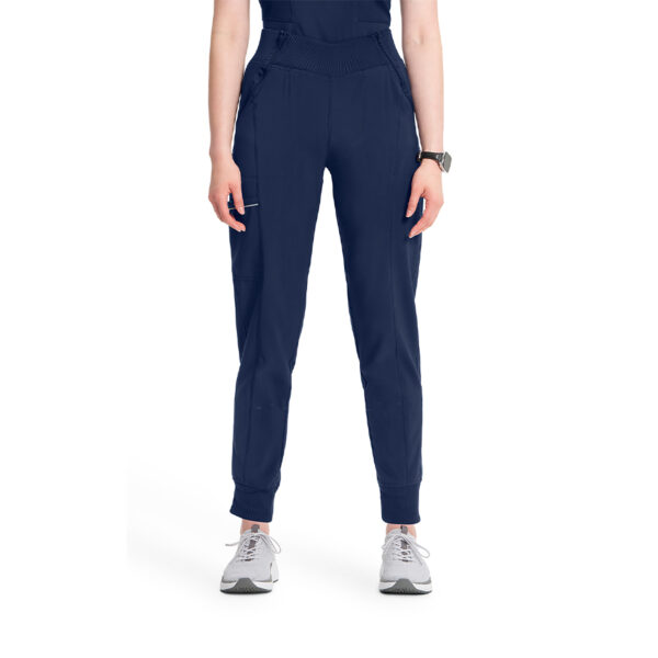 CK110A | Cherokee Infinity Women's Navy Mid Rise Joggers