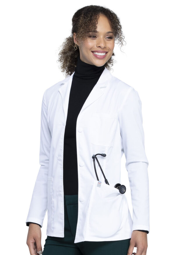 Women's 28" Consultation Lab Coat in White