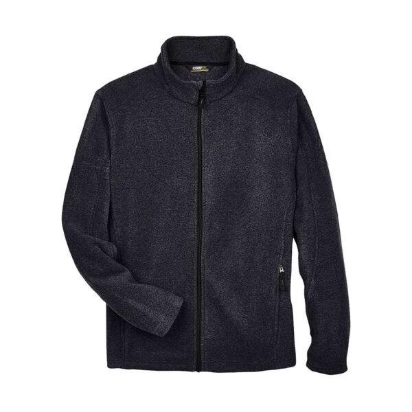 88190 | Core365 Men's Heather Charcoal Journey Fleece Jacket