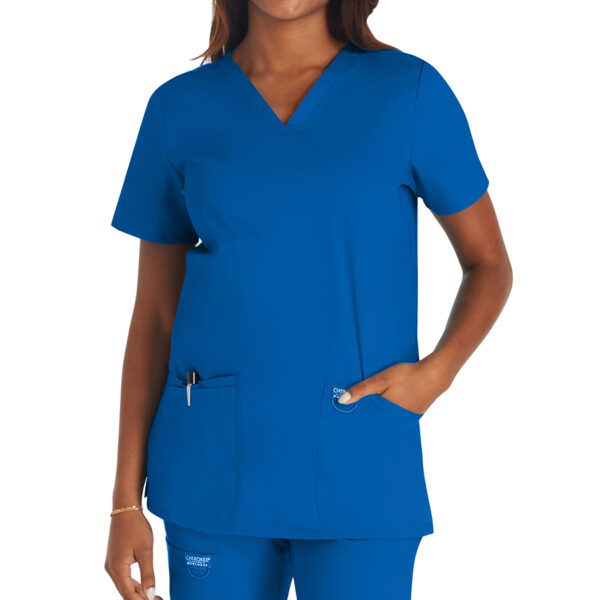 WW620 | WW Revolution Women's Royal V-Neck Top